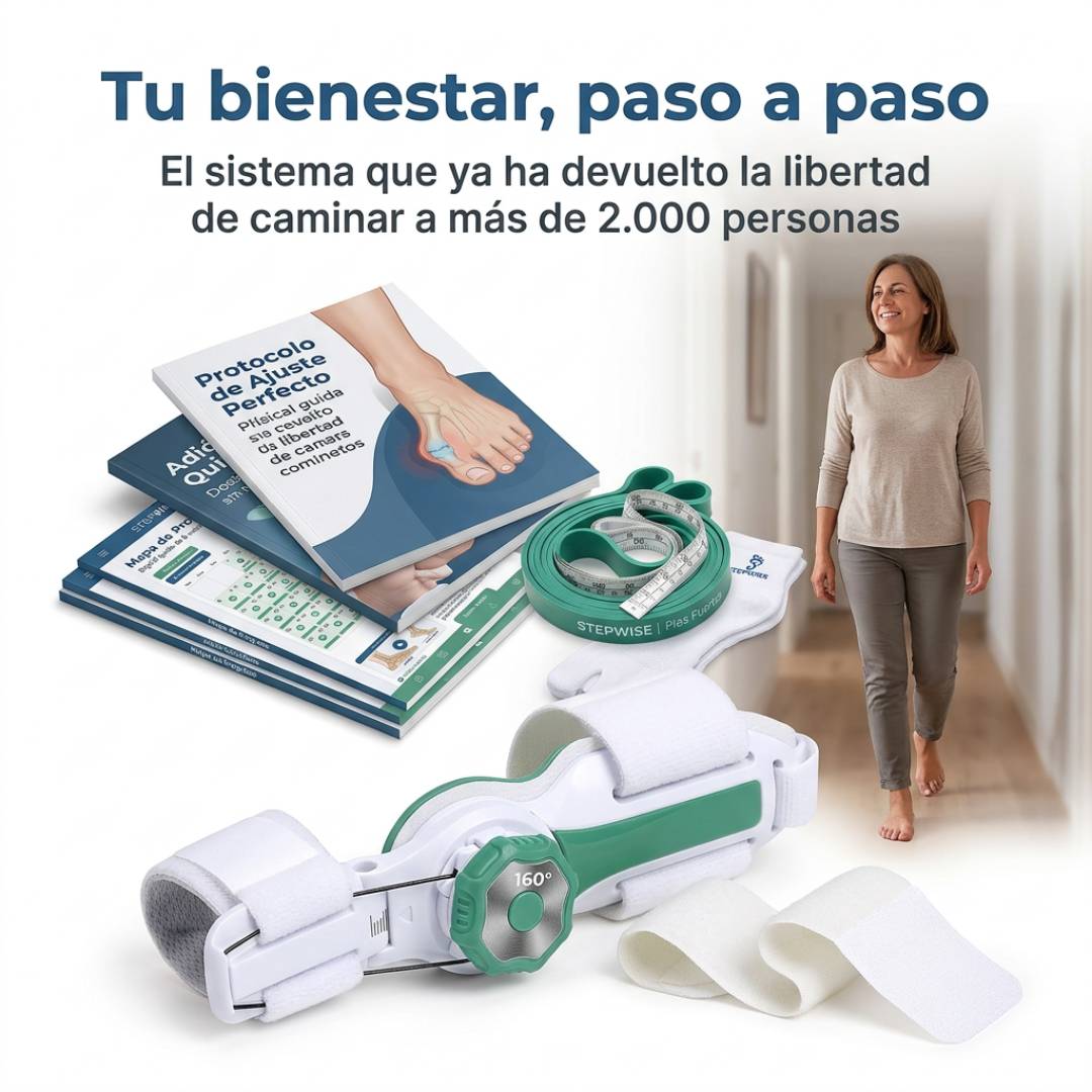 Corrige tus juanetes en 8 semanas sin cirugía, sin dolor y sin que nadie lo note