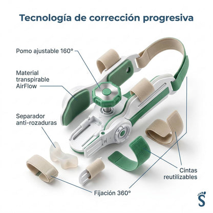 Corrige tus juanetes en 8 semanas sin cirugía, sin dolor y sin que nadie lo note