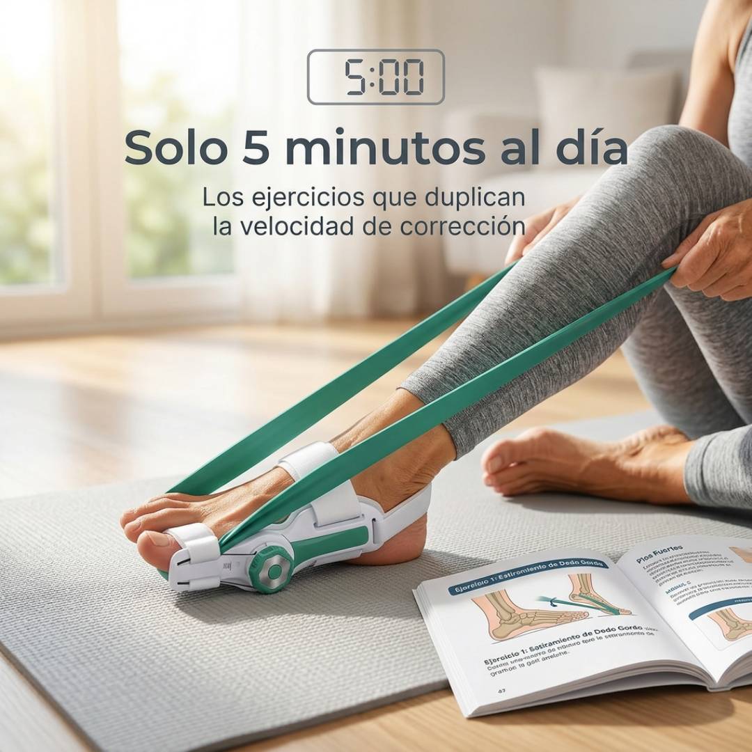 Corrige tus juanetes en 8 semanas sin cirugía, sin dolor y sin que nadie lo note